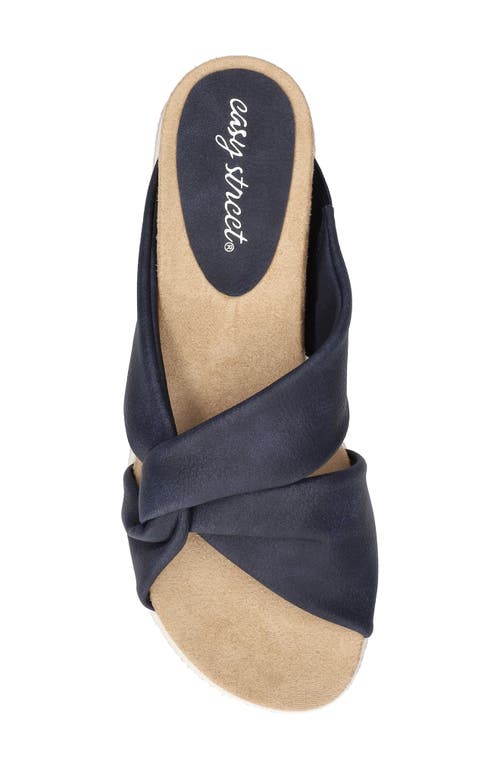 EASY STREET EASY STREET JA KNOTTED SLIDE SANDAL 