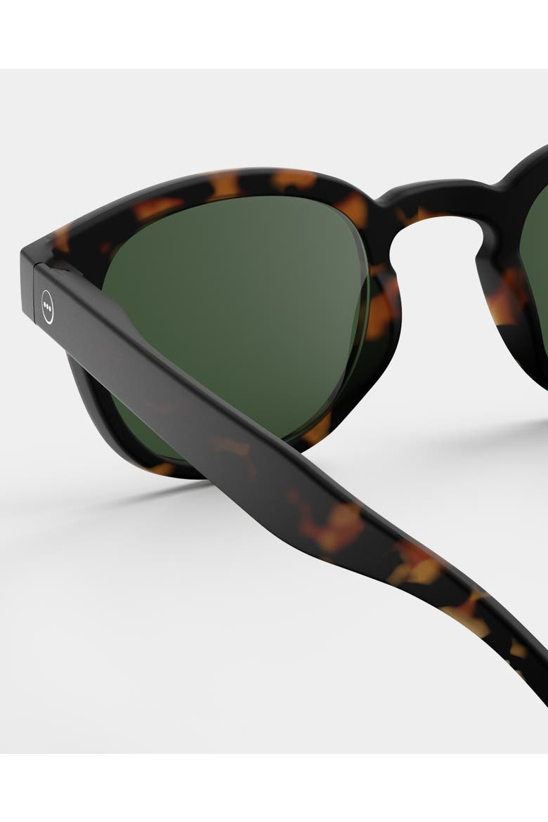 #C 47mm Square Sunglasses, Alternate, color, Tortoise