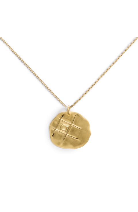 Talisman Journey 18k Gold Vermeil Pendant Necklace