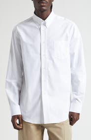 Givenchy Classic Fit Cotton Oxford Button-Down Shirt