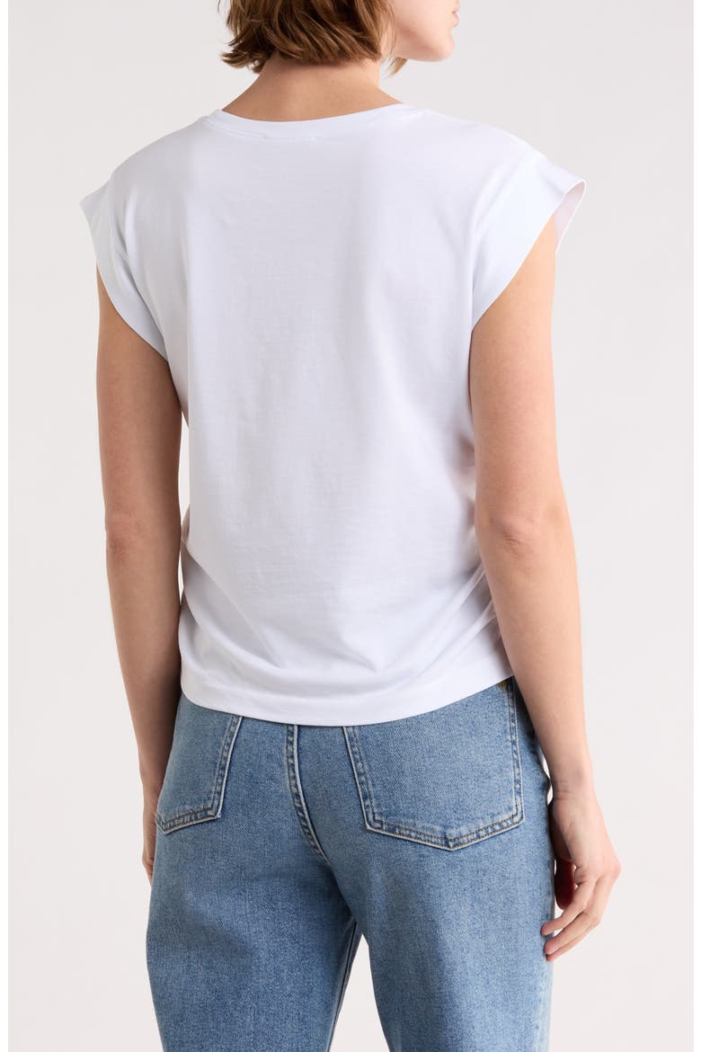 Side Cinch Muscle Tee, Alternate, color, EYELET WHITE