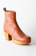 Fortress Charli Leather Platform Clog Boot