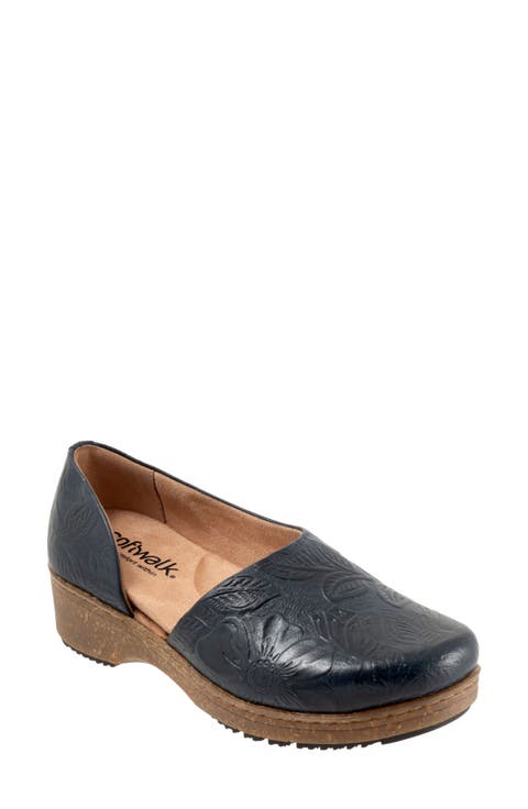 Addie Half d'Orsay Clog