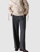 Whistles High Rise Straight Trouser