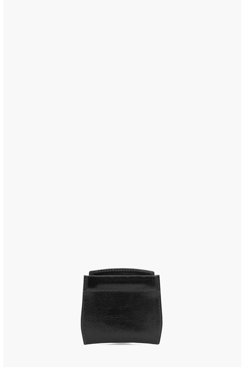 Gentleman Leather Coin Purse 568, Alternate, color, Black