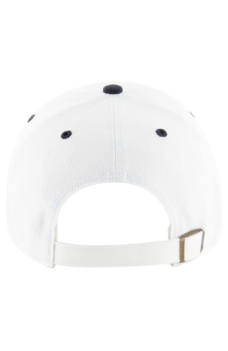 '47 Men's '47 White/Black Cincinnati Bengals Double Header Diamond Clean Up Adjustable Hat, Alternate, color, White