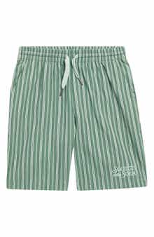 Scotch & Soda Kids' Stripe Drawstring Shorts