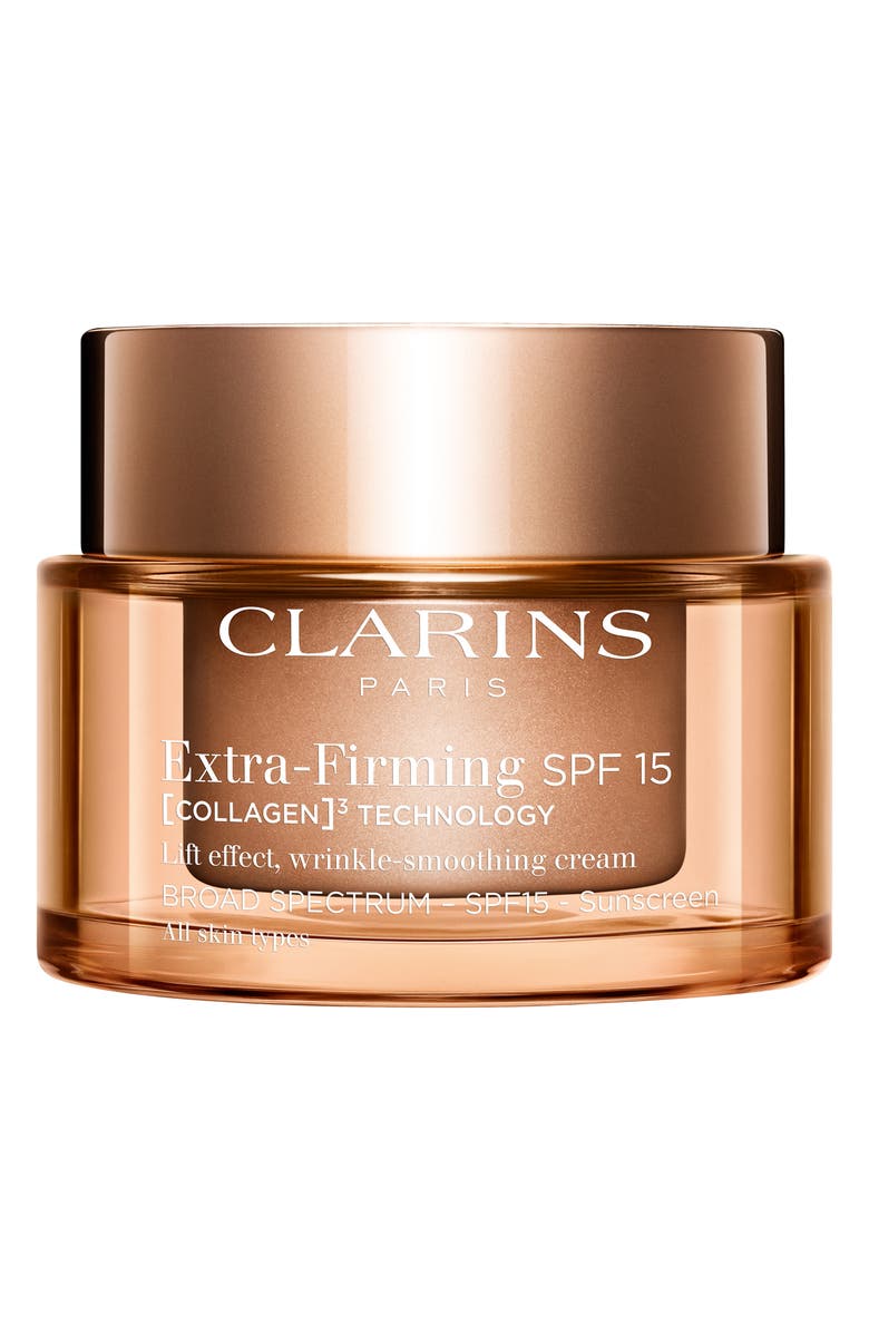 Clarins Extra-Firming Day SPF 15 Refillable Moisturizer, Main, color,