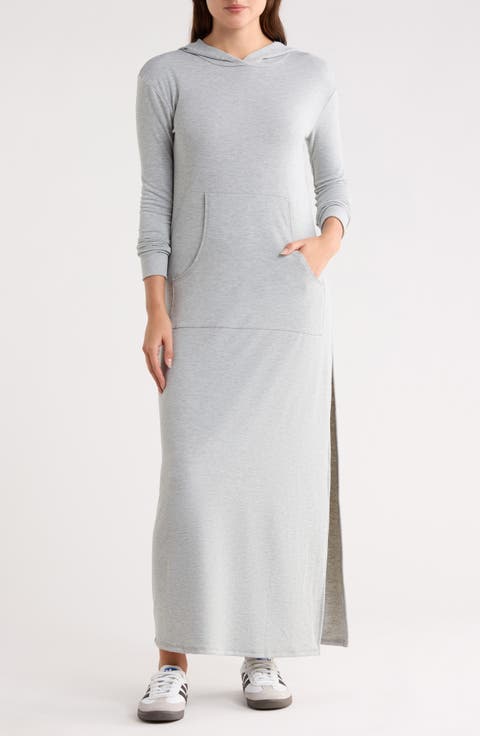 Hooded Long Sleeve Dress