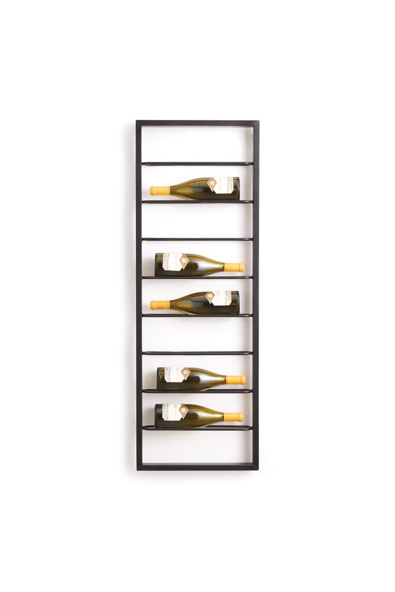 Hoxton Wine Rack, Main, color, Black