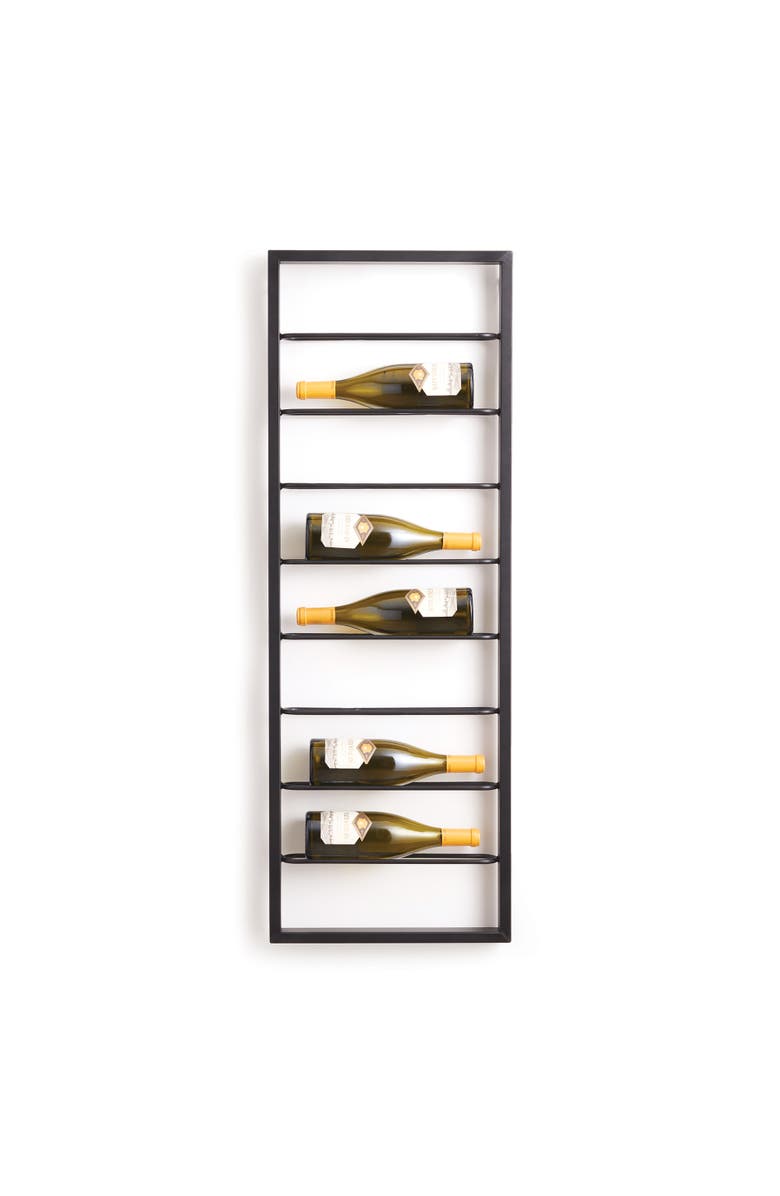 Napa Home & Garden Hoxton Wine Rack, Main, color, Black