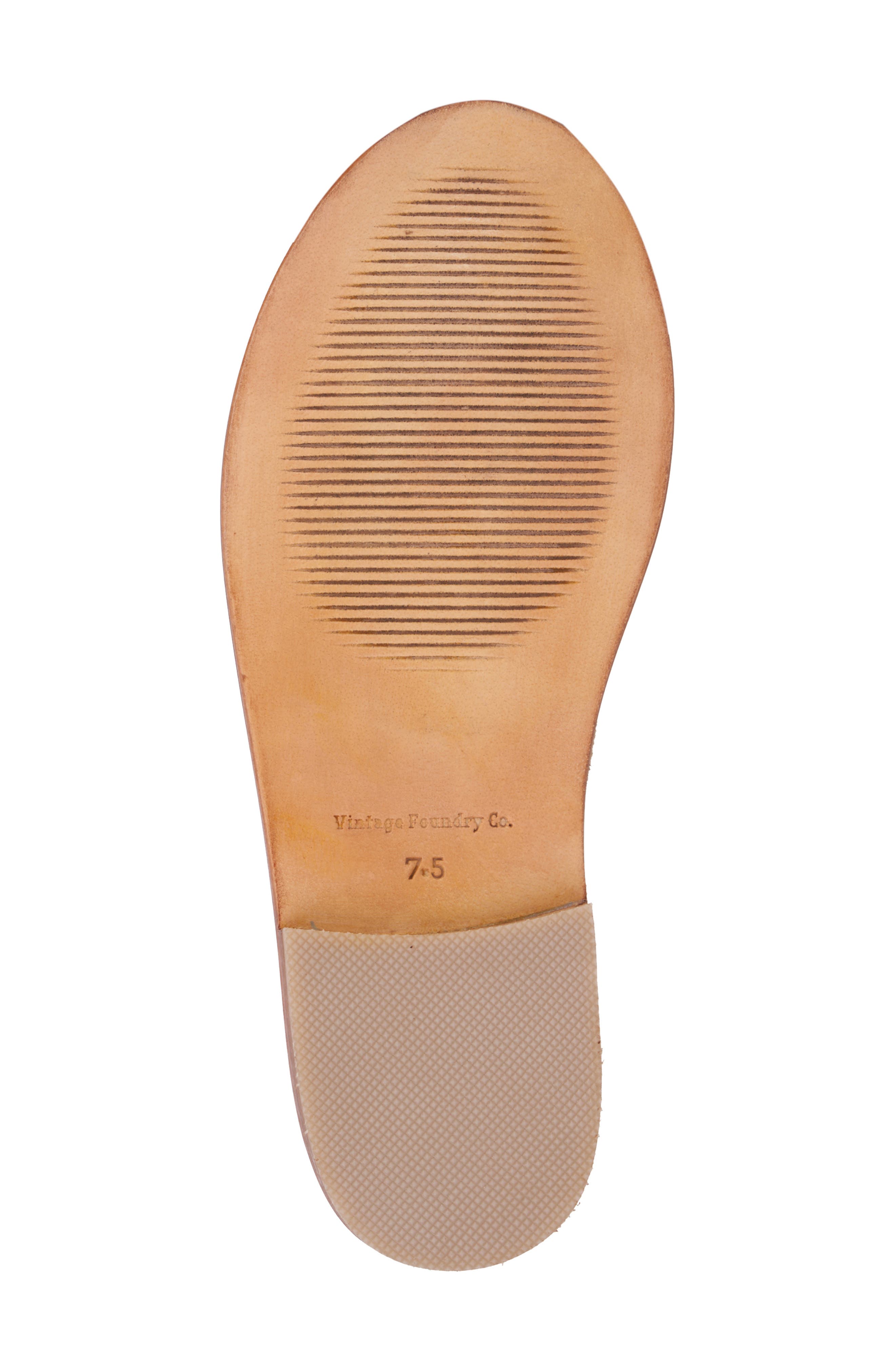 VINTAGE FOUNDRY Tracey Penny Loafer Sandal, Alternate, color, Ivory