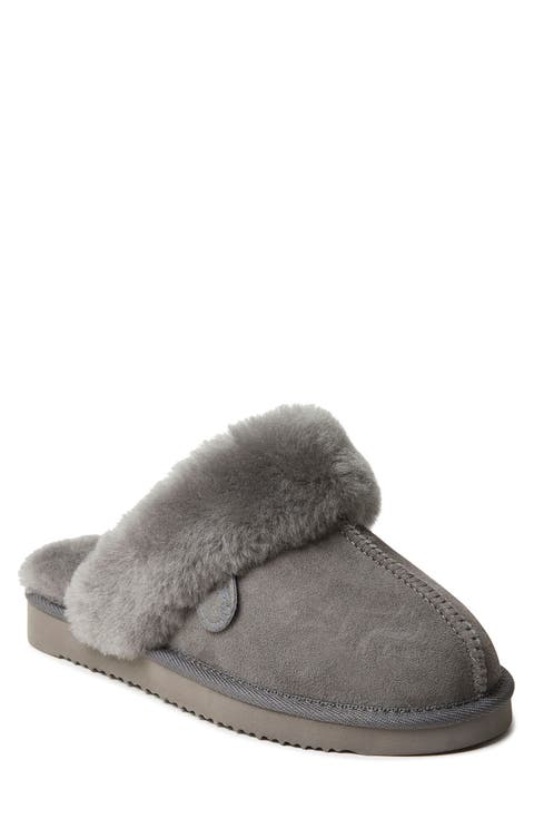 Fireside Sydney Genuine Shearling Scuff Slipper