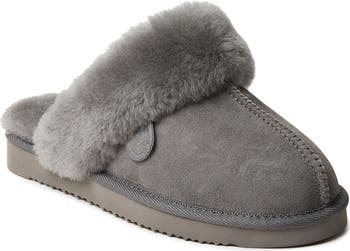 Sydney Shearling Scuff Slipper - Water Resistant & Wide