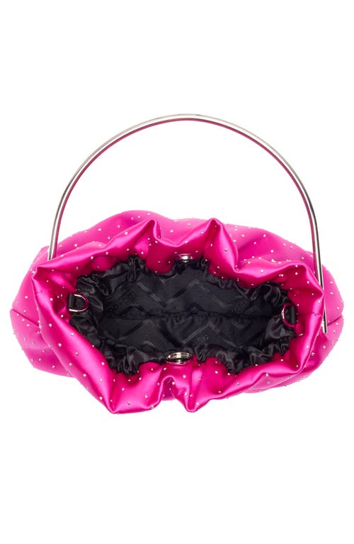 Olga Berg Archie Top Handle Clutch In Pink