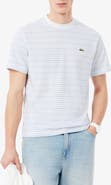 Lacoste Essentials Stripe Cotton T-Shirt