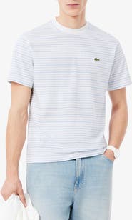Lacoste Essentials Stripe Cotton T-Shirt