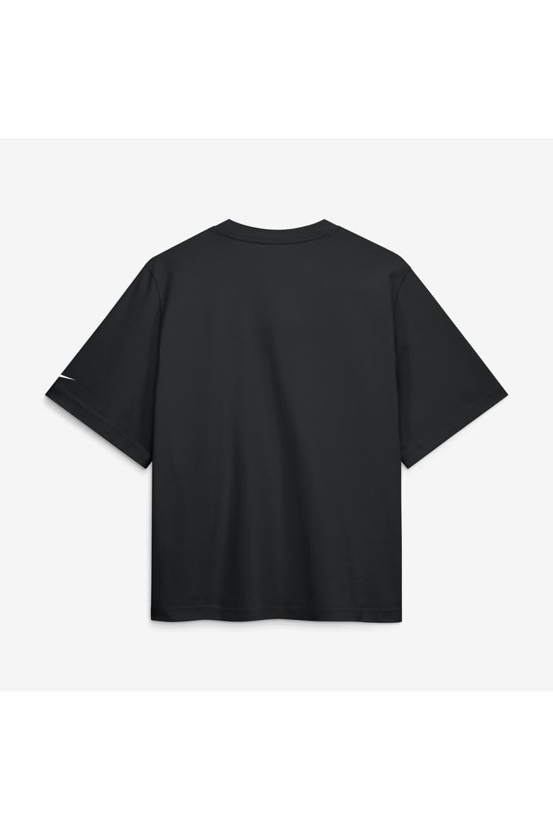 Women's Nike Black Pittsburgh Steelers Primetime Premium Essential Loose Fit Boxy T-Shirt, Alternate, color, Black