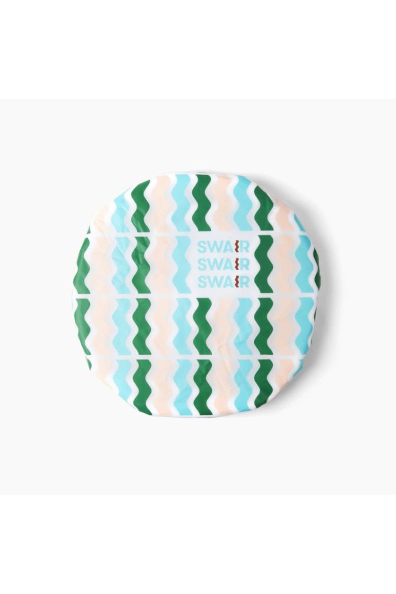 Shower Cap, Main, color, White Multi