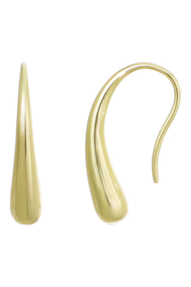 Teardrop Wire Earrings, Main, color, GOLD