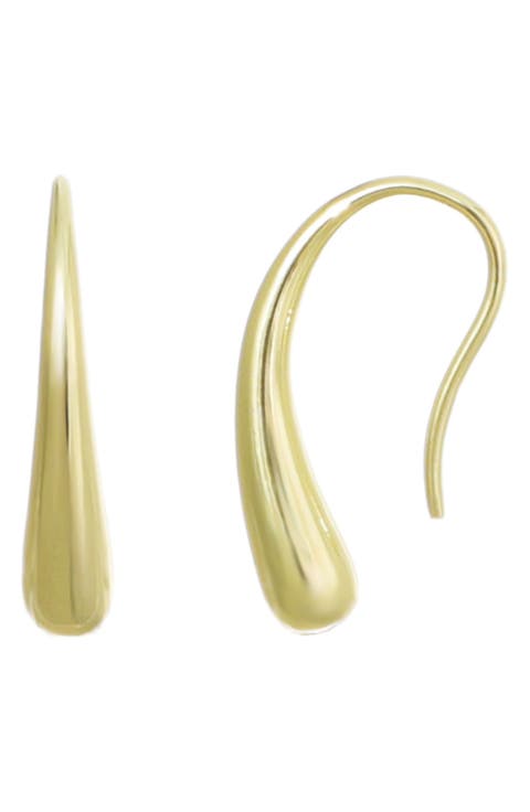 Teardrop Wire Earrings