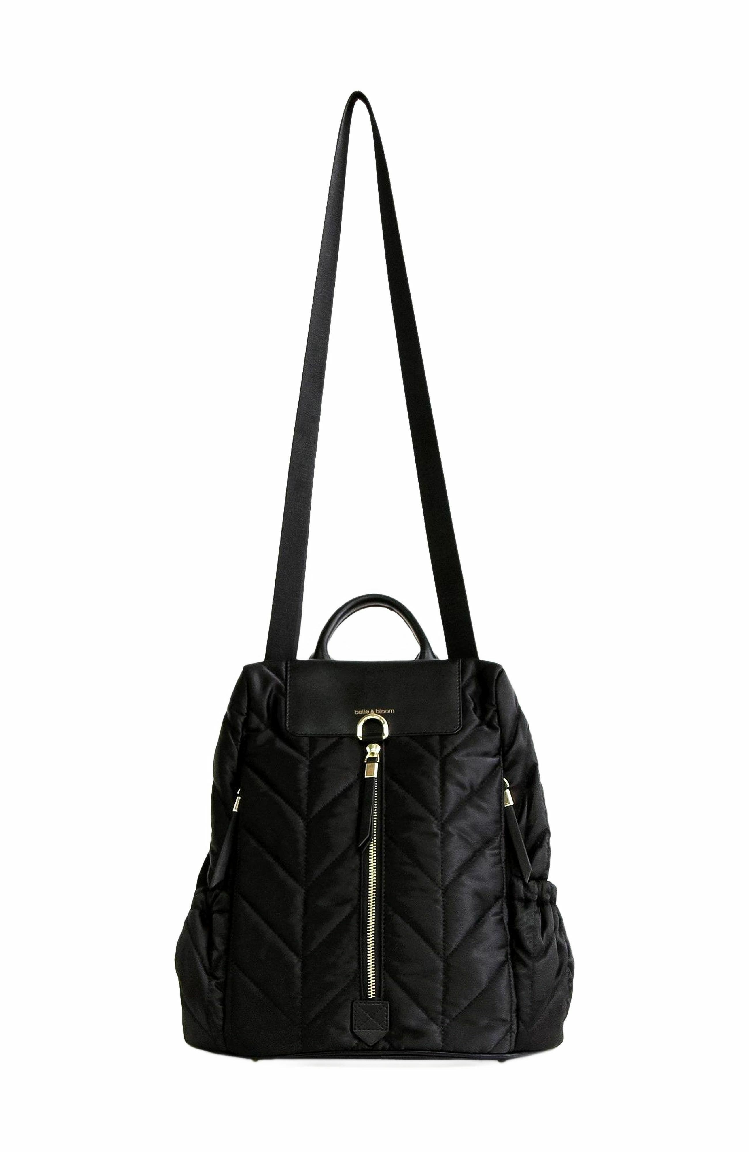 Belle & Bloom Runaway Royalty Backpack, Alternate, color, Black