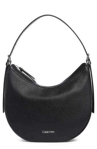 Calvin Klein Liliana Faux Leather Hobo