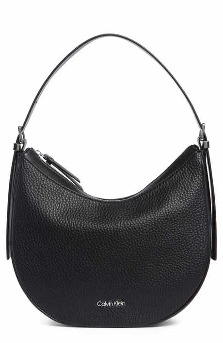 Calvin Klein Liliana Faux Leather Hobo