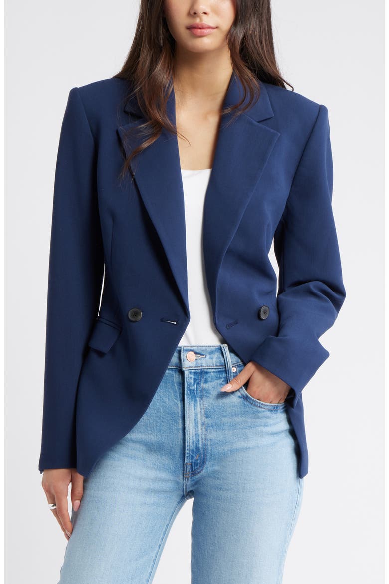The Icon Hourglass Blazer, Alternate, color, NAVY IRIS