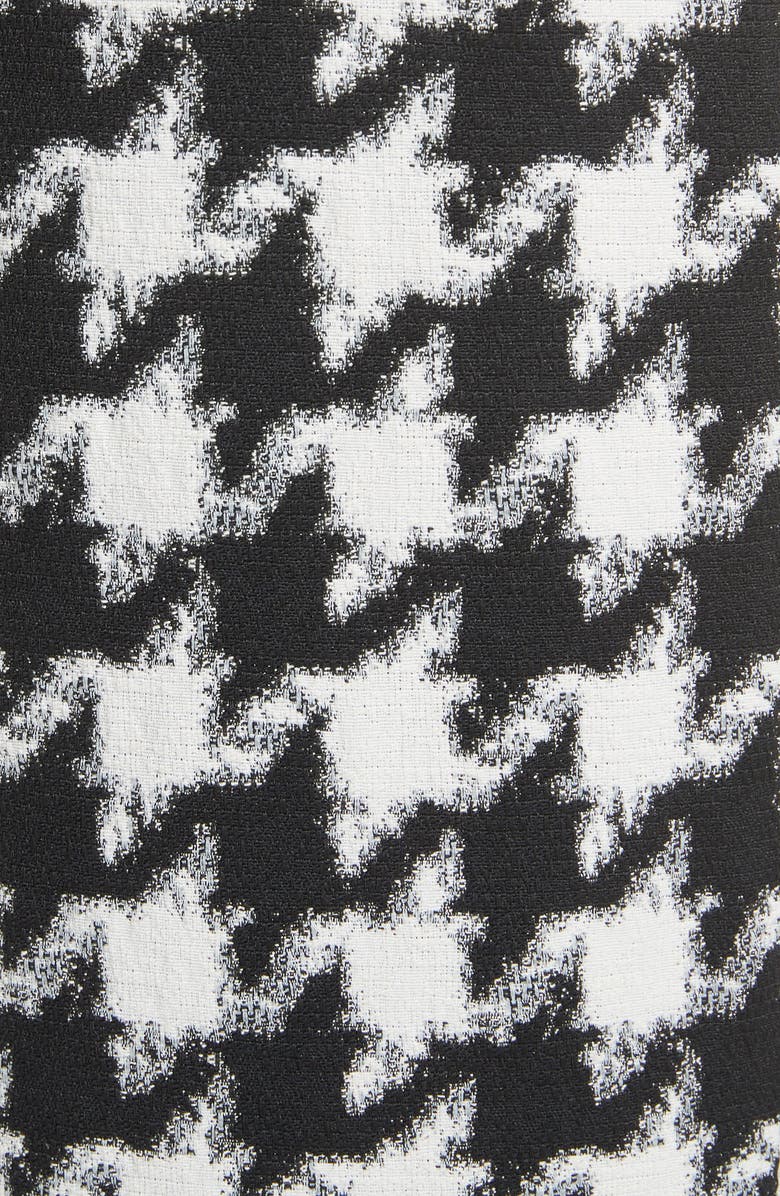 HUGO Riami Houndstooth Pencil Skirt, Alternate, color,