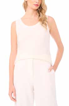 Scoop Neck Sleeveless Sweater