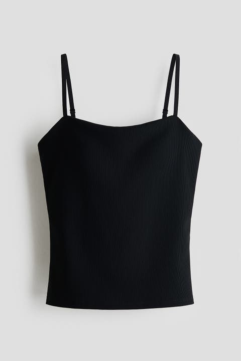 Cooling Four-way Stretch Slim Fit Strappy Top