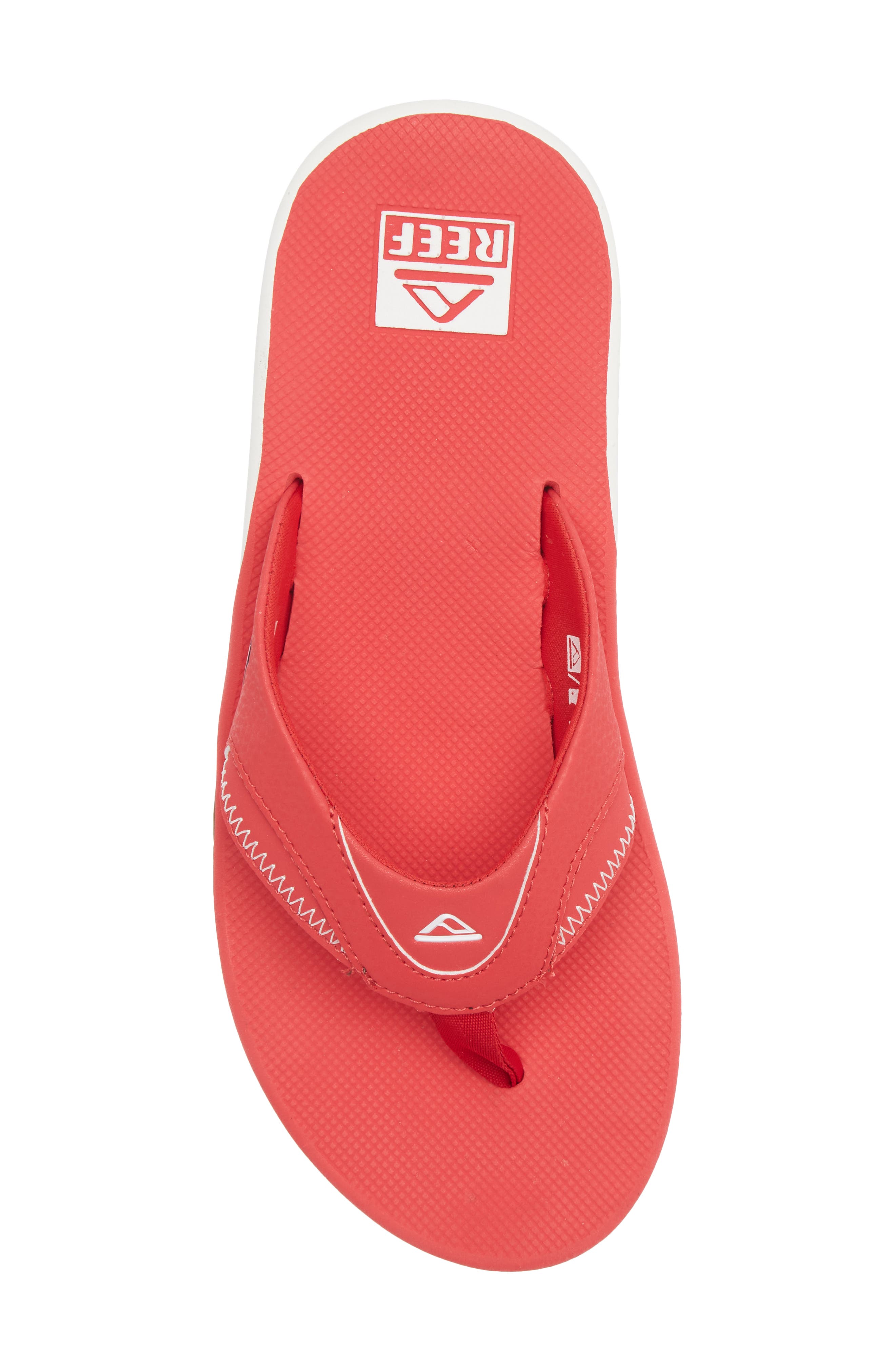 Reef Men's REEF St. Louis Cardinals Fanning Bottle Opener Sandals, Alternate, color, Cardinals