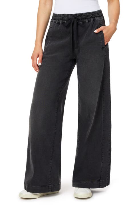 Ultra High Waist Relaxed Fit Denim Pants