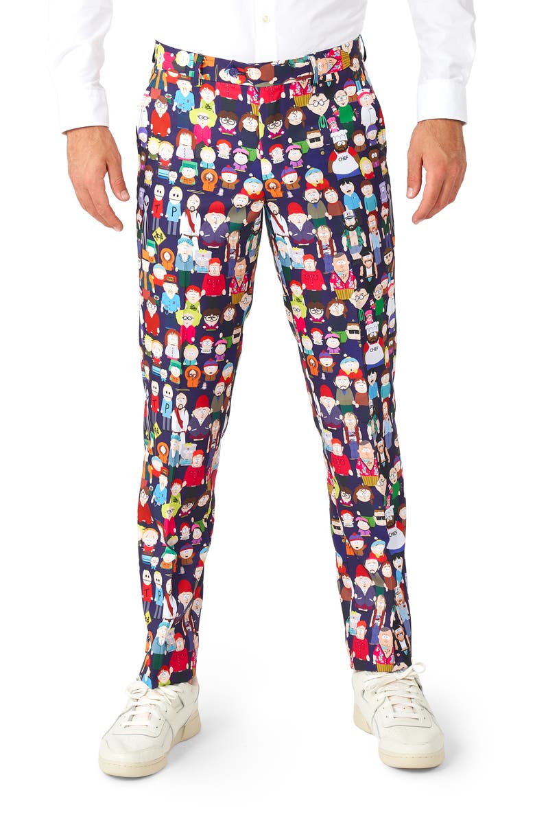 OppoSuits South Park Print Suit, Alternate, color, South Park