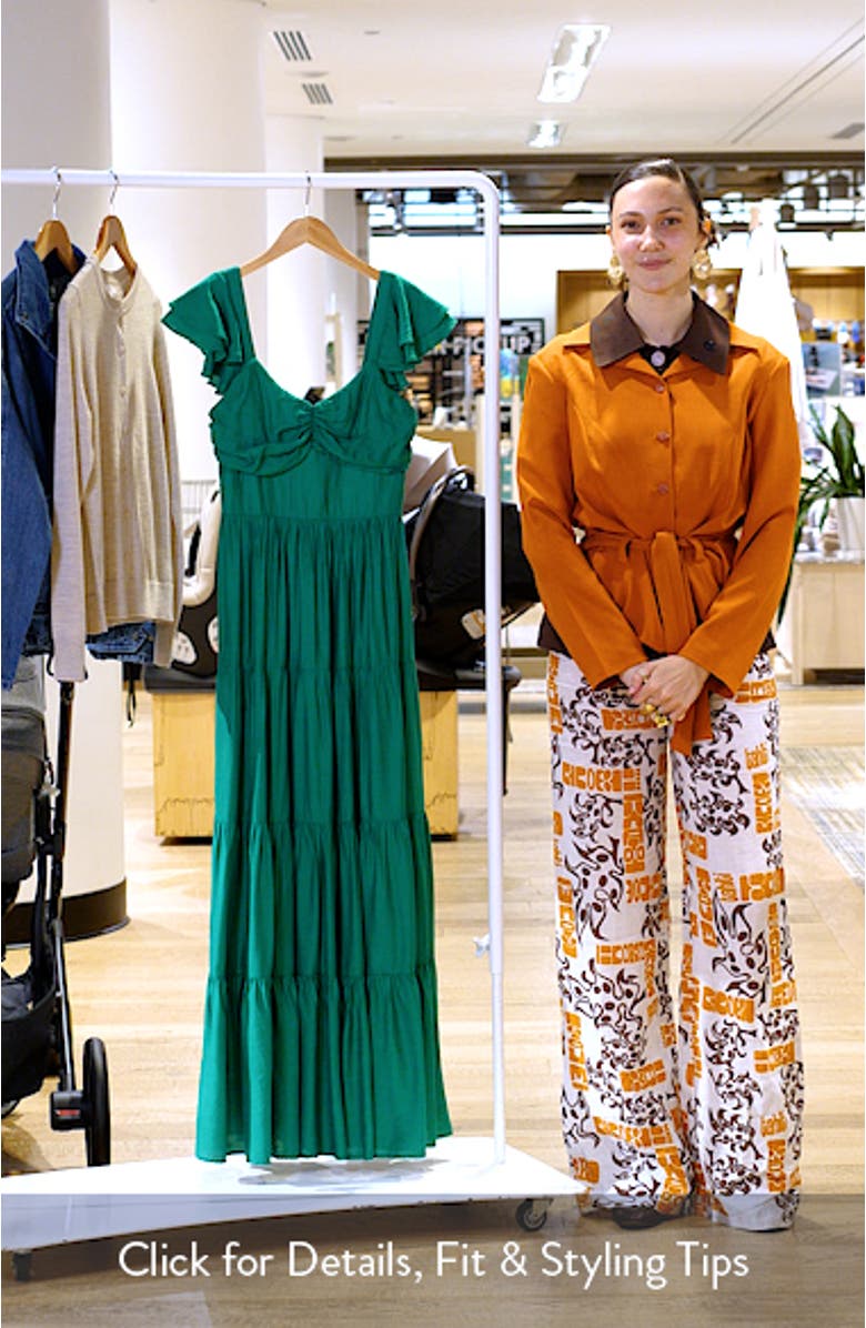 Tiered Maxi Dress, sales video thumbnail