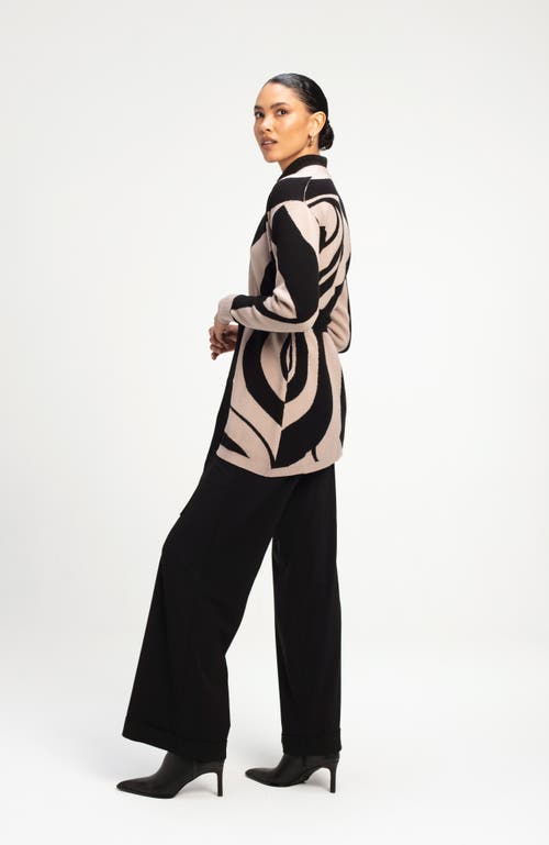Diarrablu Elma Knit Cardigan In Luze Noir