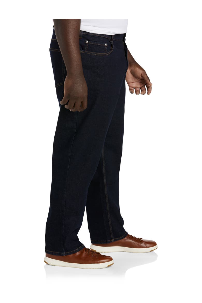 Big & Tall Loose-Fit Jeans, Alternate, color, DARK RINSE