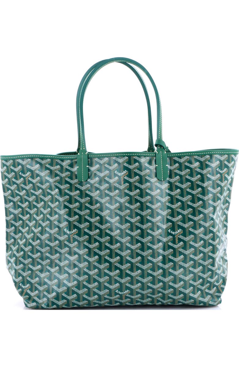 Pre-Owned Goyard Saint Louis Tote Coated Canvas PM, Alternate, color, Green