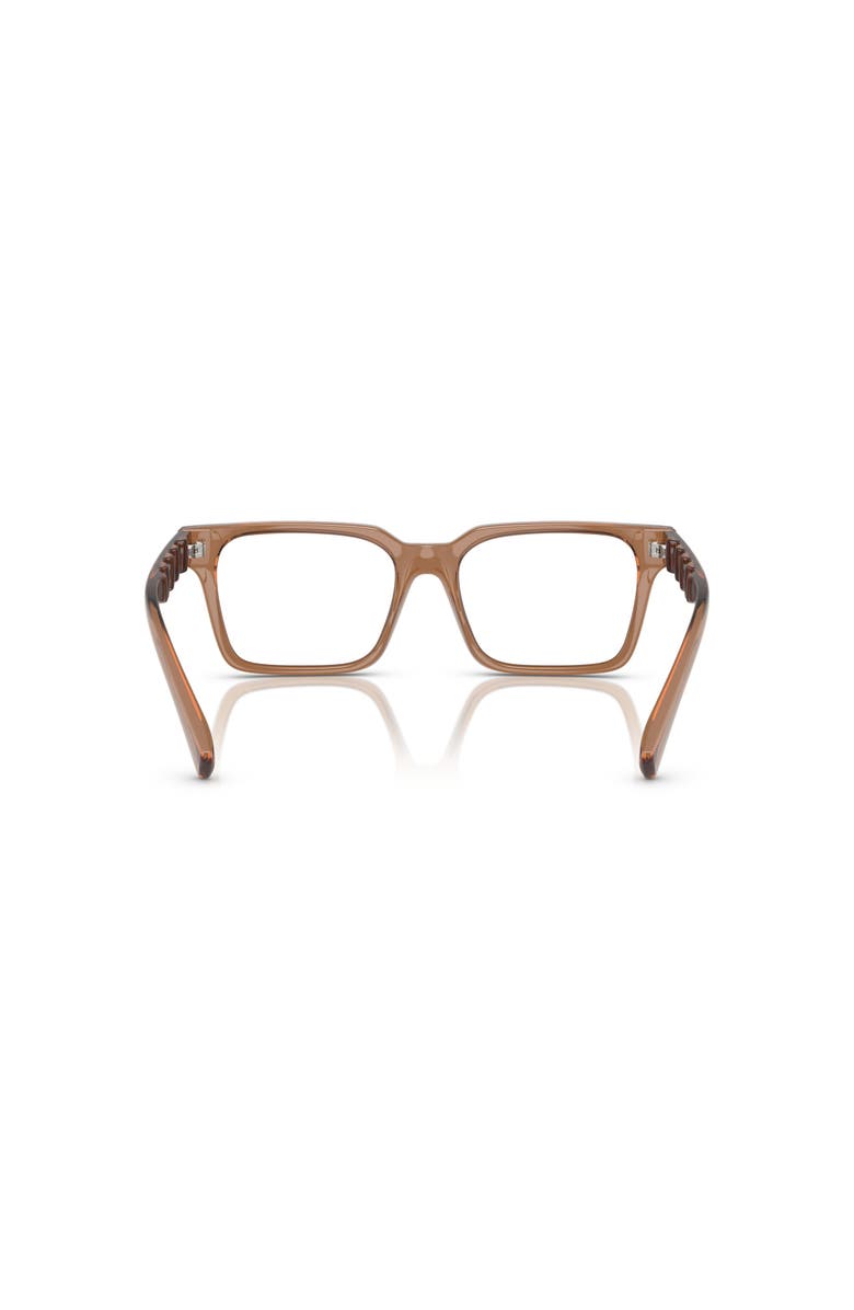 Armani Exchange 54mm Square optical glasses, Alternate, color, Brown