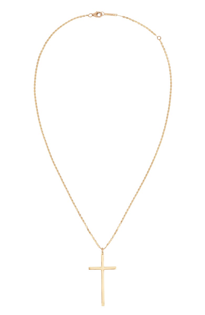 Lana Cross Pendant Necklace, Main, color,