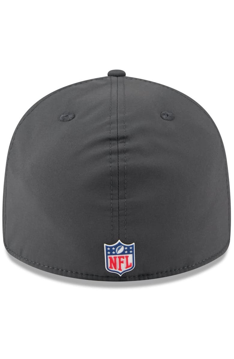 New Era Men's New Era Charcoal Detroit Lions 2025 Sideline Cold Weather Retro Crown 59FIFTY Fitted Hat, Alternate, color, Charcoal