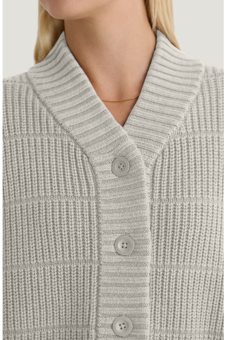 Coastloom Cardigan, Alternate, color, OFF WHITE HEATHER
