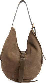 Dolce Vita Oakley Large Suede Hobo Bag
