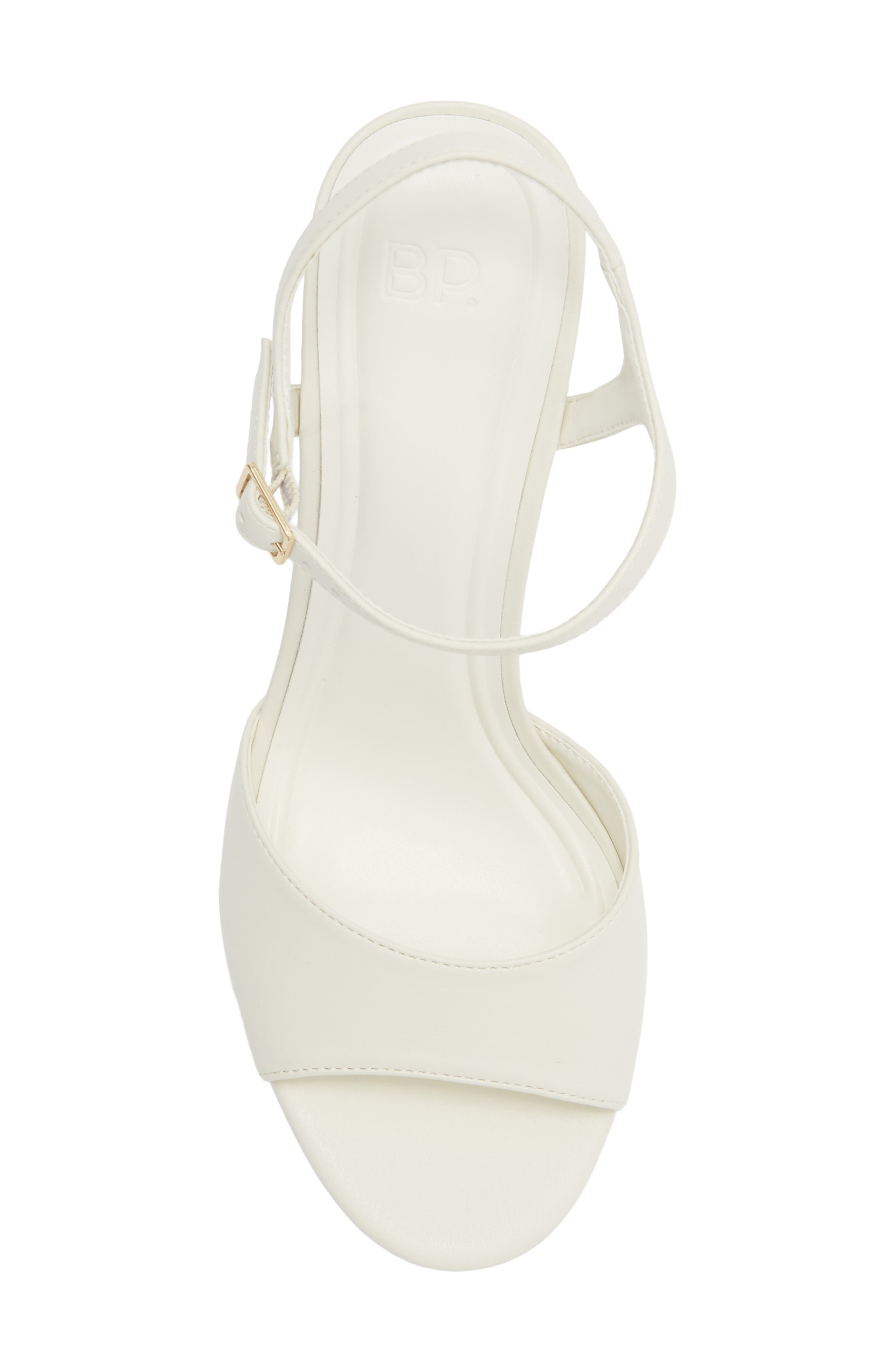 Vamika Platform Ankle Strap Sandal, Alternate, color, IVORY VANILLA