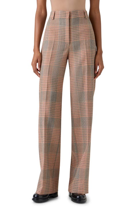 Chiaro Glen Plaid Wide Leg Pants