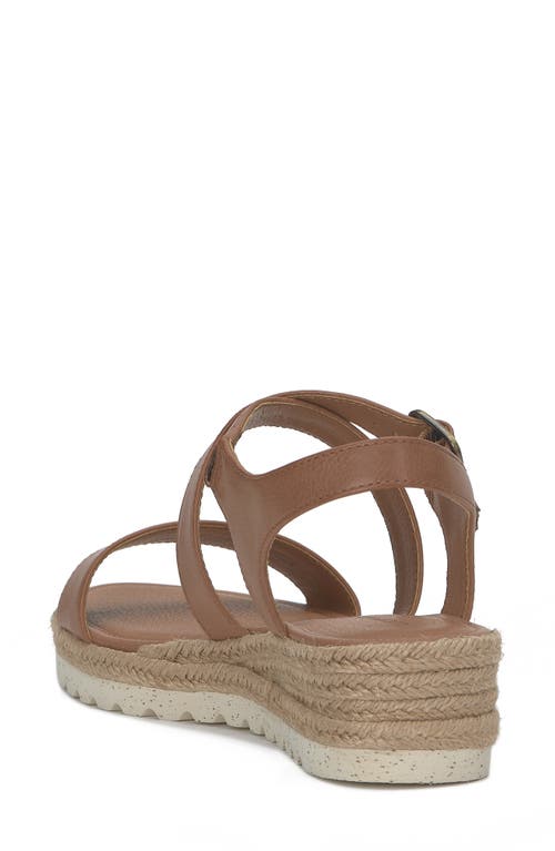 Lucky Brand Trianna Strappy Platform Sandal In Adobe Brown