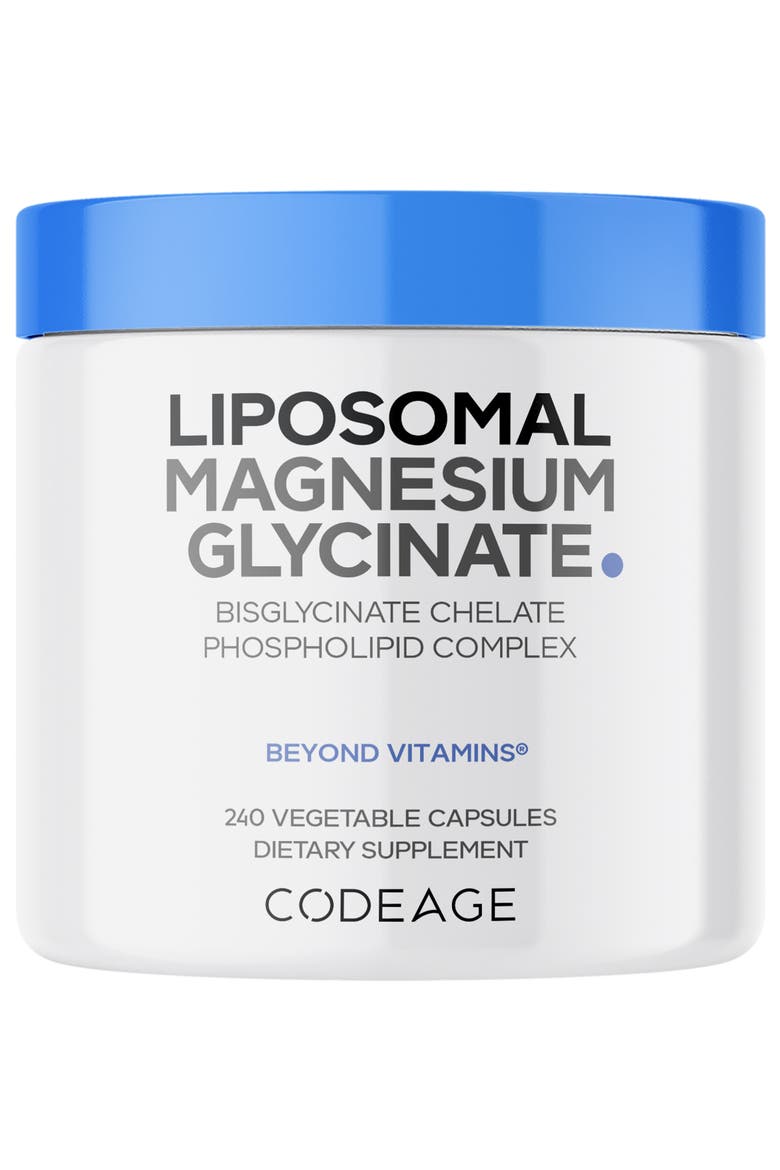 Magnesium Bisglycinate Chelate Supplement 2-Month Supply, Main, color, White