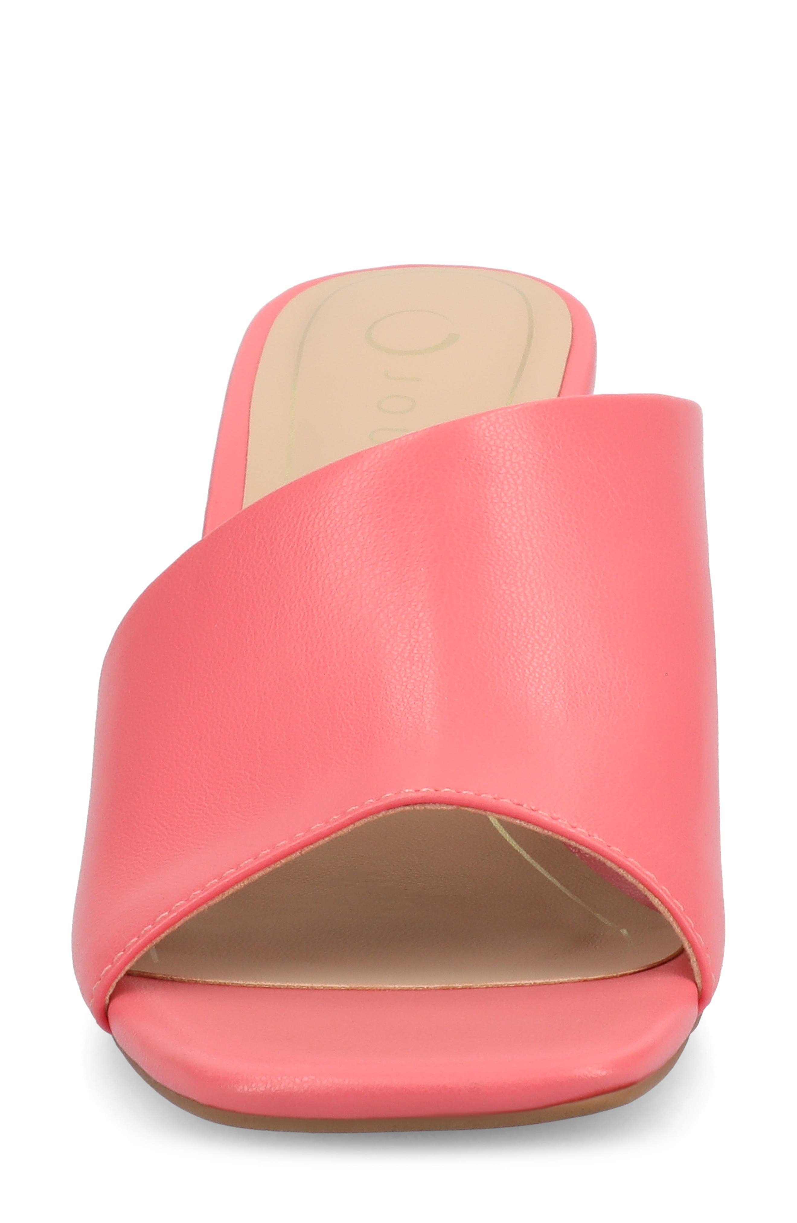 Clementine Wedge d'Orsay Sandal, Alternate, color, CORAL
