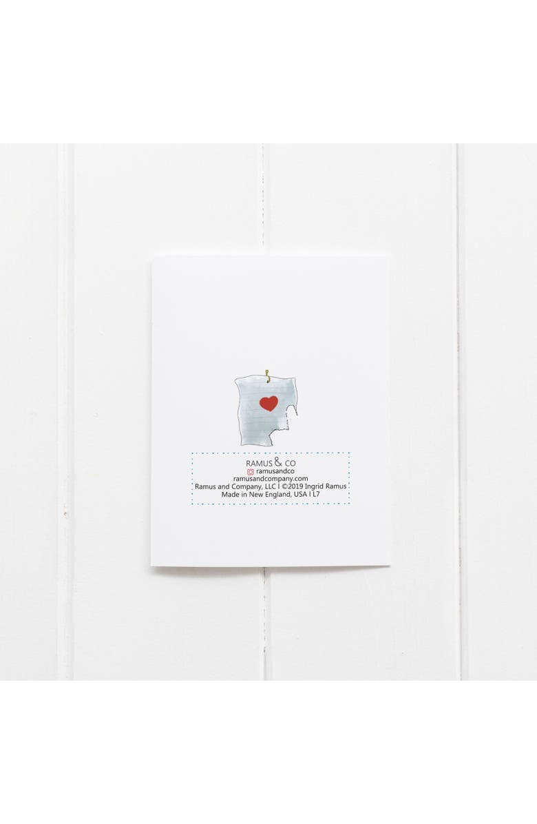 Ramus & Co Love/Friendship Greeting Card Pack (3ct) "Love Note Whale", Alternate, color, Multi-Pack